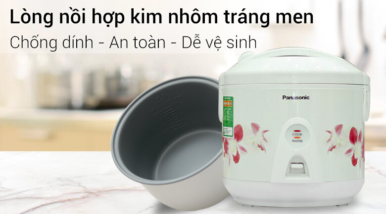 Nồi cơm điện Panasonic 1.8 lít SR-MEV18HRA Nồi cơm điện Panasonic 1.8 lít SR-MEV18HRA