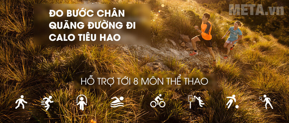 Đồng hồ thông minh Doric đo nhịp tim, huyết áp, nồng độ oxy