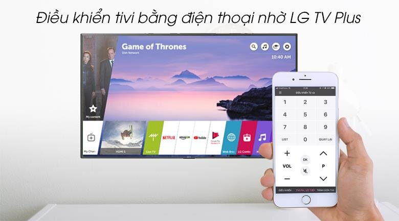 Smart Tivi LED LG 43 inch 43UM7600PTA, 4K UHD, HDR