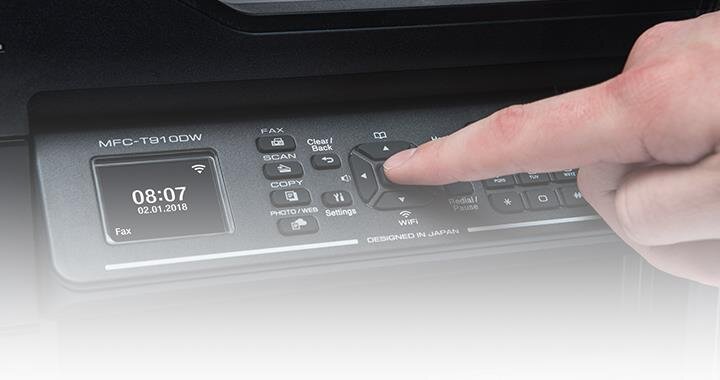 Máy in phun màu Brother MFC-T910DW (In,scan,copy,fax,Wifi) Máy in phun màu Brother MFC-T910DW (In,scan,copy,fax,Wifi)