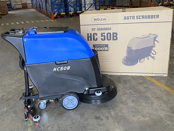 Máy chà sàn liên hợp HiClean HC50B đi kèm nhiều phụ kiện