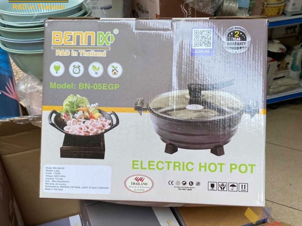 Nồi lẩu điện Bennix  