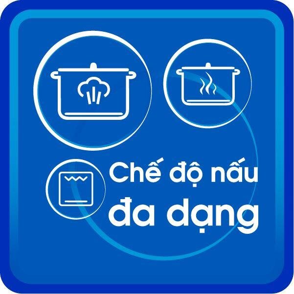 Nồi cơm điện tử Sharp 1,8L KS-COM180EV-GY/186EV-GL