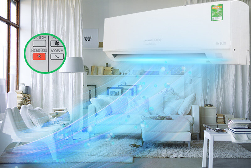 Máy lạnh Mitsubishi Electric Inverter 1 HP MSY-GH10VA Máy lạnh Mitsubishi Electric Inverter 1 HP MSY-GH10VA