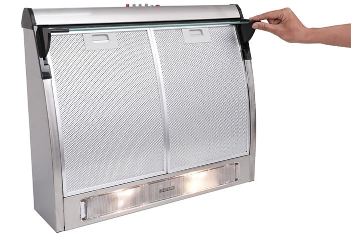 Máy hút mùi Teka C 6420 có lưới lọc nhôm tháo rời dễ dàng Máy hút mùi Teka C 6420