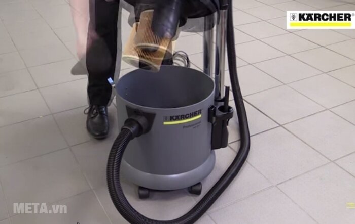 Máy hút bụi khô và ướt Karcher NT 27/1 Máy hút bụi khô và ướt Karcher NT 27/1