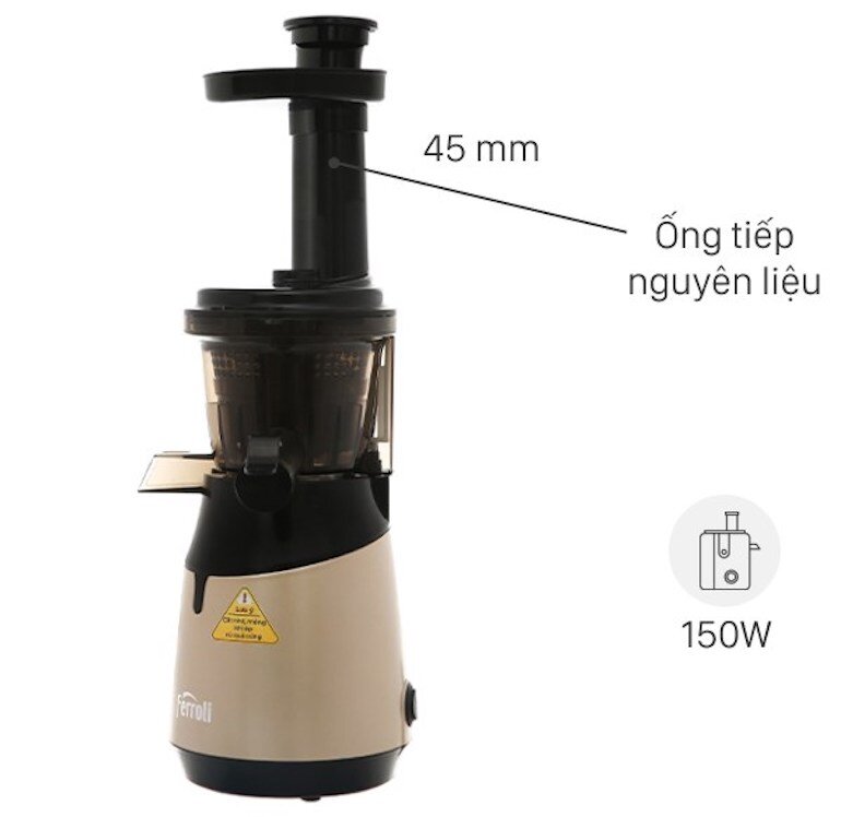 Máy ép chậm Ferroli FSJ-150M