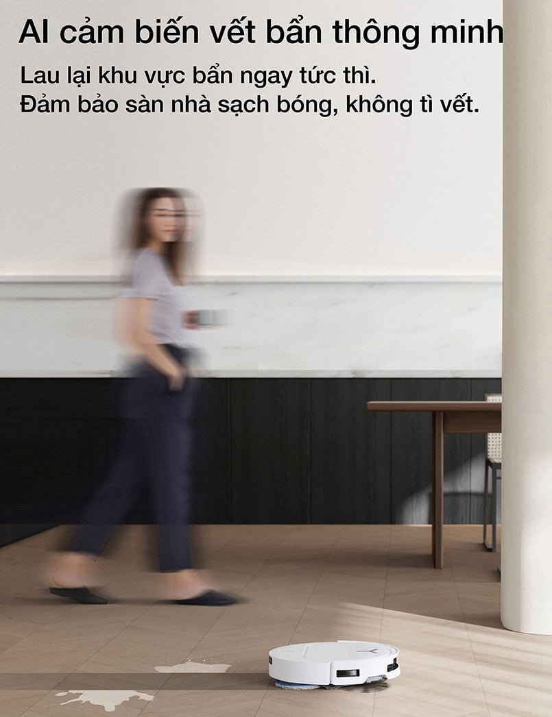 Robot hút bụi Deebot T50 Pro Omni 2025