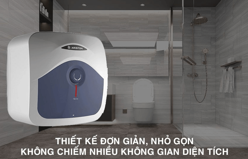 Bình nóng lạnh Ariston BLUE 30R 2.5 FE có thiết kế hiện đại, phù hợp với mọi không gian nội thất Bình nóng lạnh Ariston BLUE 30R 2.5 FE có thiết kế hiện đại, phù hợp với mọi không gian nội thất