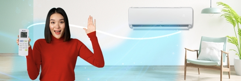 Điều hòa Gree Inverter 9000 BTU 1 chiều CHARM9CI gas R-32 5 Điều hòa Gree Inverter 9000 BTU 1 chiều CHARM9CI ifeel