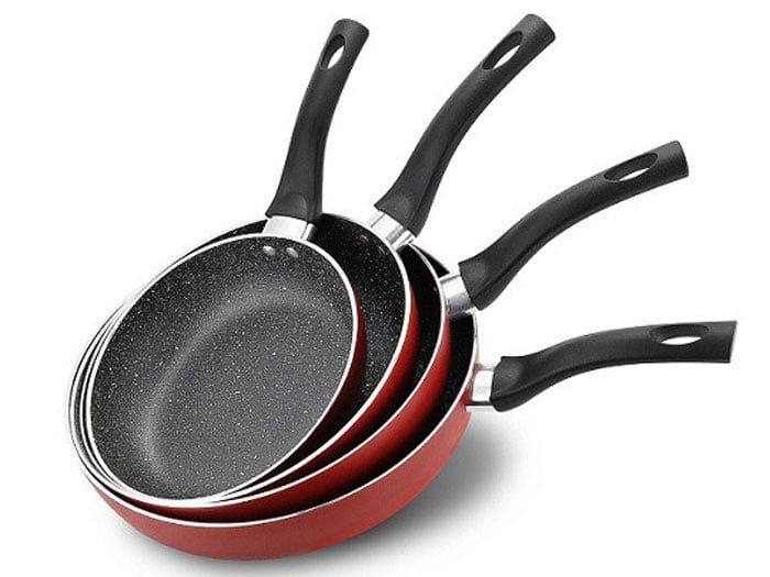 Bề mặt chảo chống dính Chảo vân đá