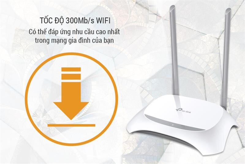 Bộ phát Wifi TP-LINK TL-WR840N 300 Mbps