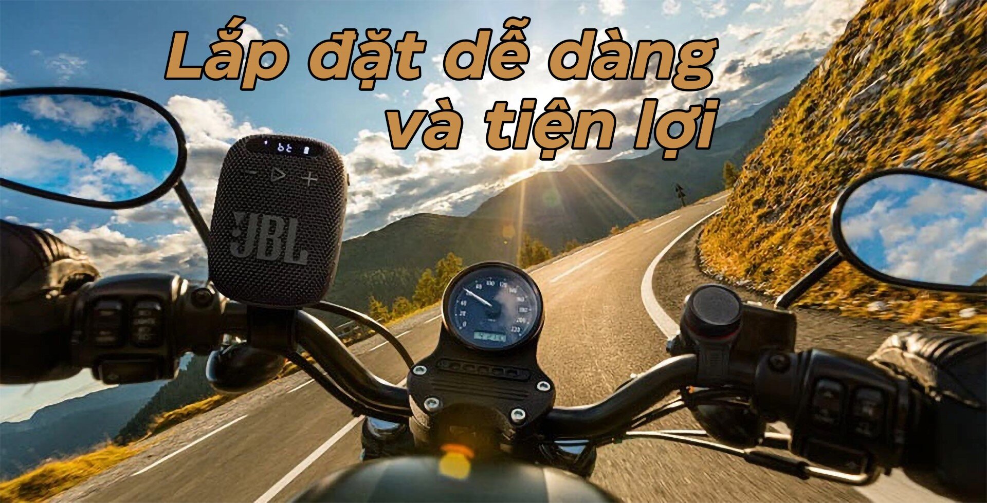 Loa di động JBL WIND 3S - Màu đen