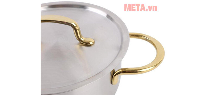 Bộ 3 nồi inox đáy từ Kangaroo KG183