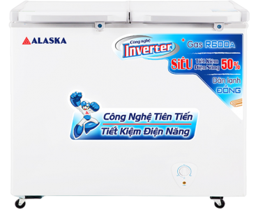 Tủ đông 350L Alaska dàn đồng FCA-3600CI