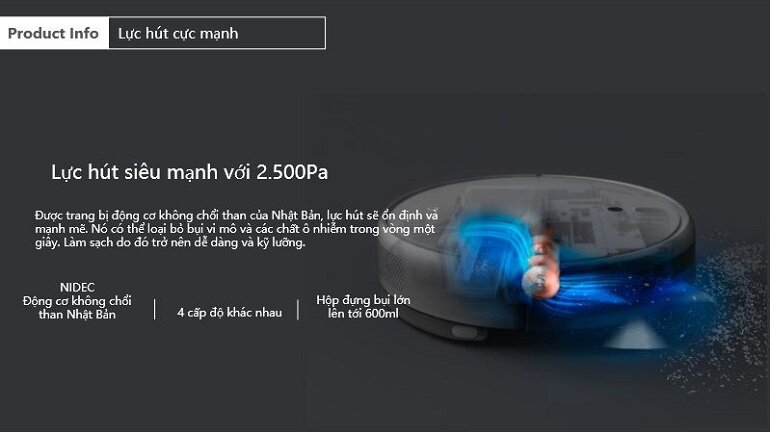 Robot hút bụi lau nhà Xiaomi 1C