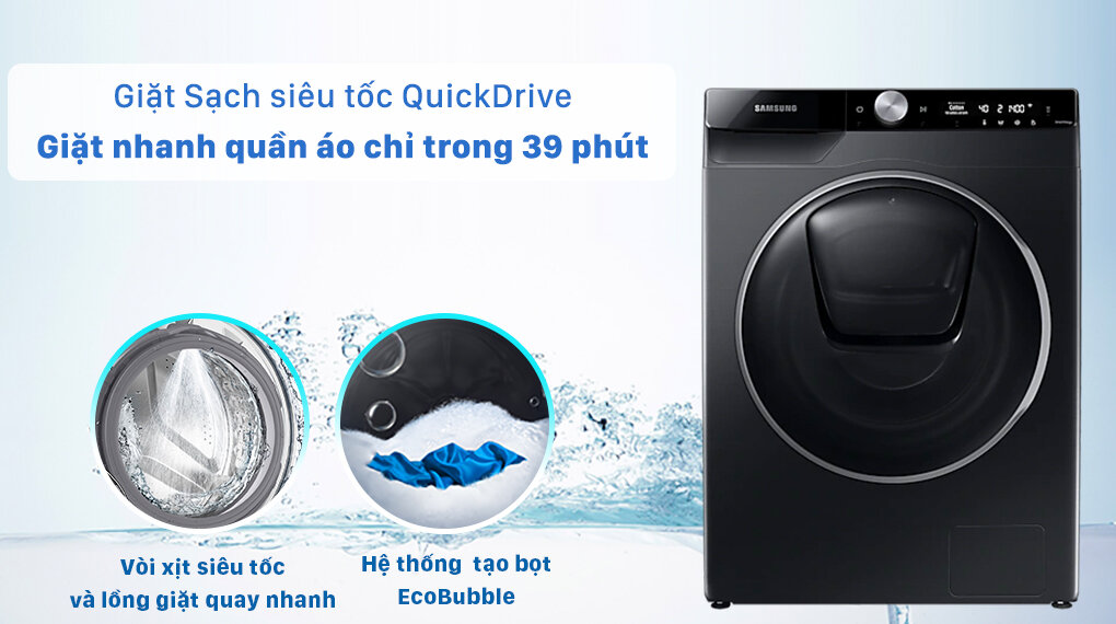 máy giặt Samsung 10kg WW10TP54DSB/SV