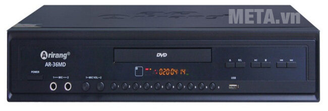 Đầu karaoke 5 số Arirang DVD AR 36-MD (kèm 2 micro)