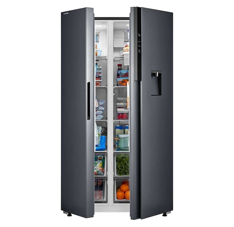 Tủ lạnh Toshiba Inverter 596 Lít GR-RS775WI-PMV(06)-MG sử dụng công nghệ hiện đại (Ảnh: Toshiba).