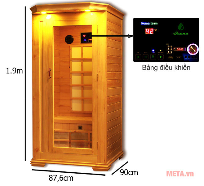 Phòng xông hơi khô Homesteam HS 101A