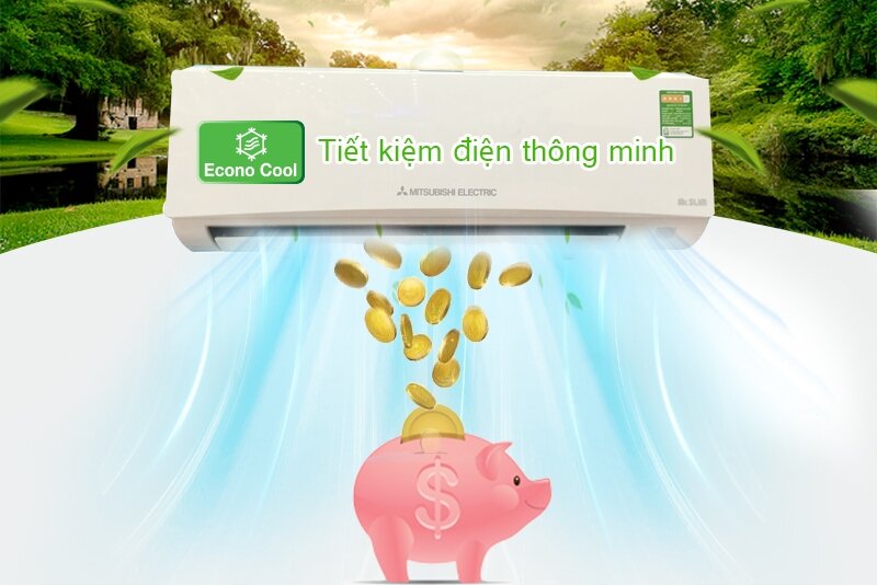 Điều hòa Mitsubishi 12000 BTU 1 chiều MS-HL35VC (V1) gas R-22