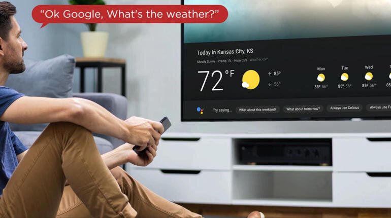 TCL 50P737 được trang bị hệ điều hành Android 11, giao diện trực quan, dễ dùng.