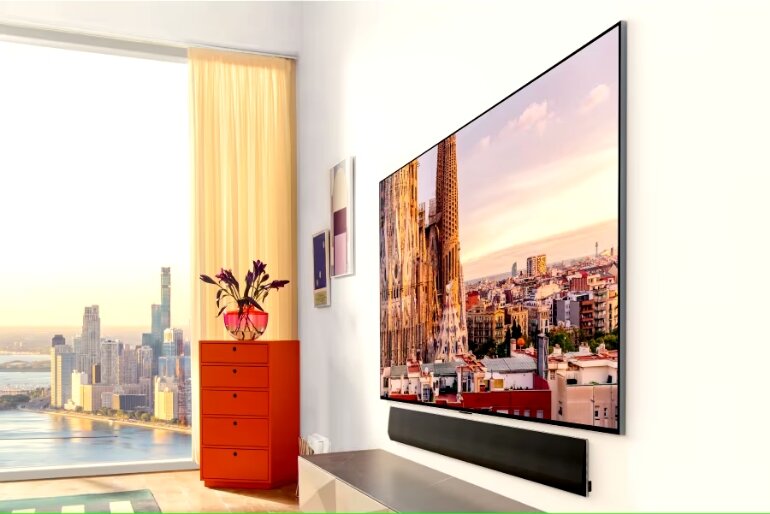 Smart tivi OLED LG 4K 77 inch 77G3PSA thiết kế