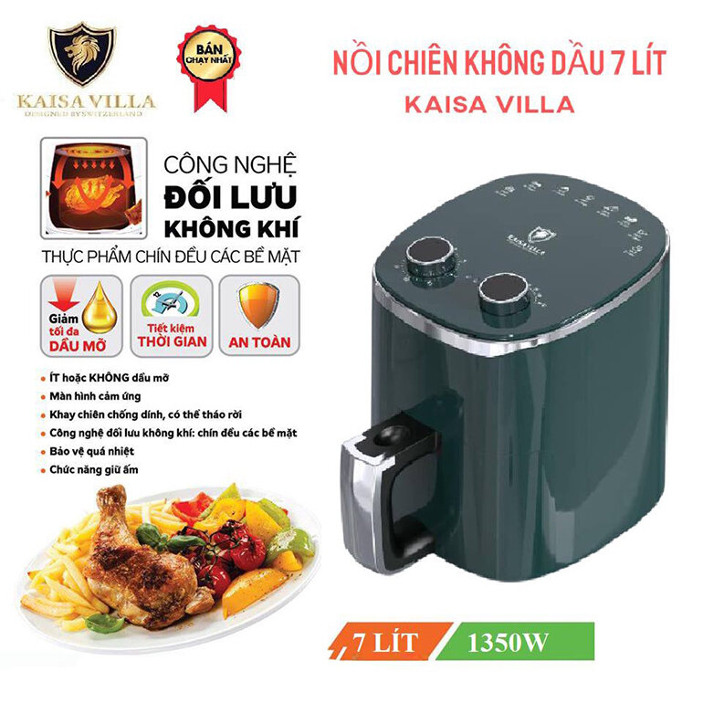 nồi chiên không dầu Kaisa Villa KV-9926
