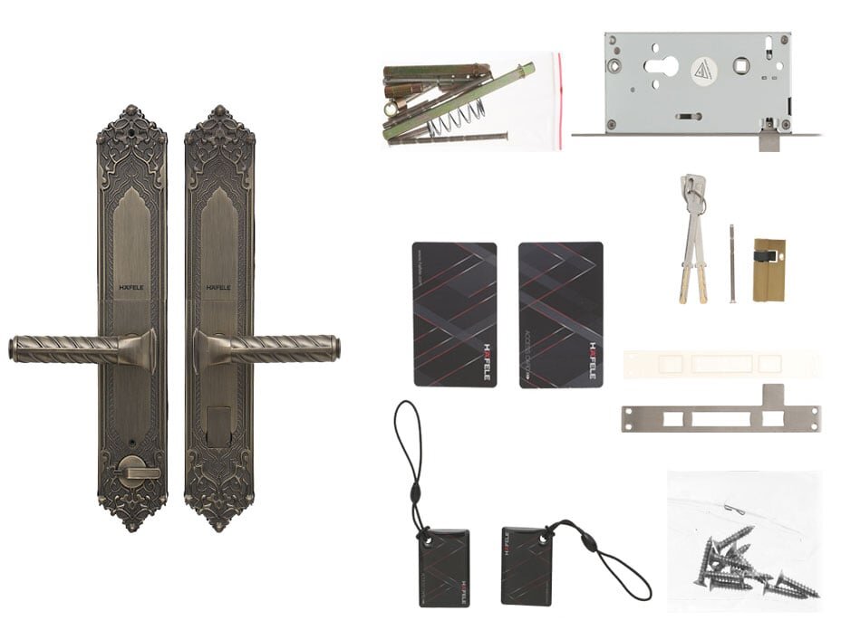 Trọn bộ Hafele EL10K Classic 912.05.314 Khóa cửa