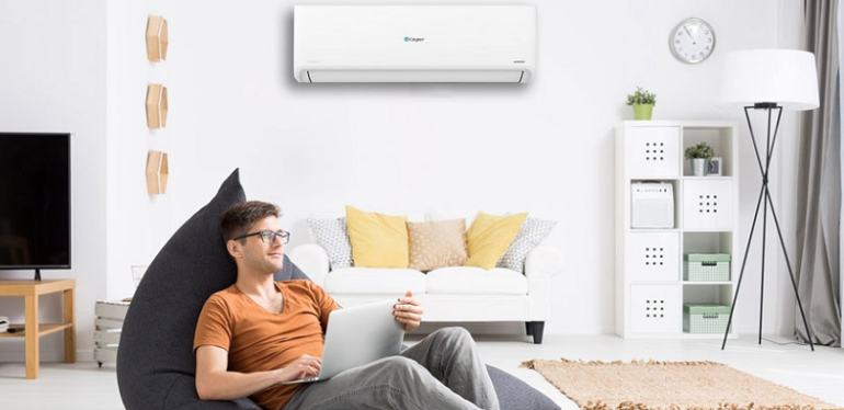 Điều hòa Casper 24000BTU 1 chiều Inverter GC-24IS33 tô điểm thêm cho không gian nội thất.