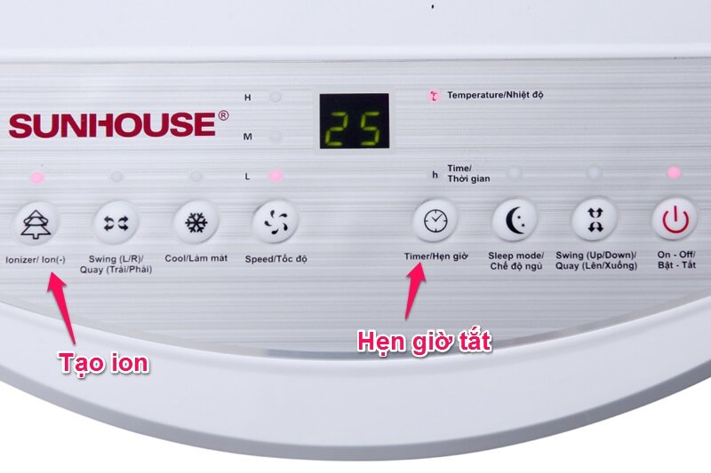 Quạt điều hòa Sunhouse SHD7723