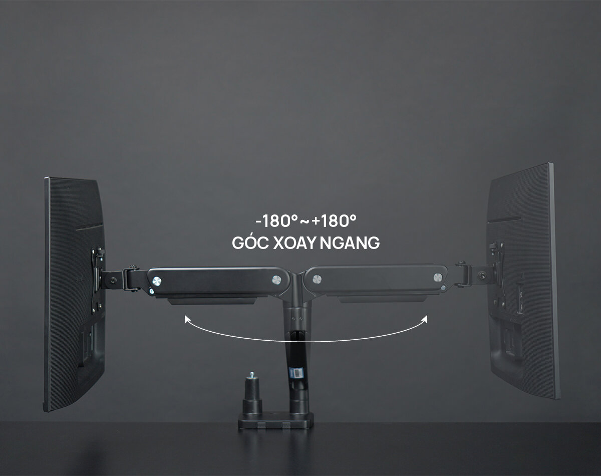 Giá đỡ màn hình Human Motion M8 Màu Đen 8