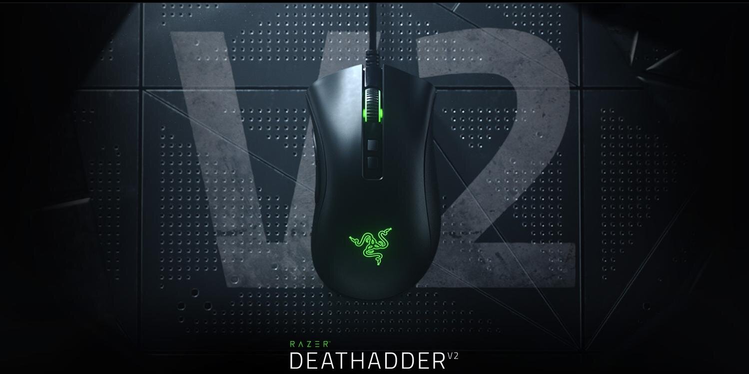 Chuột chơi game Razer DeathAdder V2 RGB Gaming Mouse Black (RZ01-03210100-R3M1)