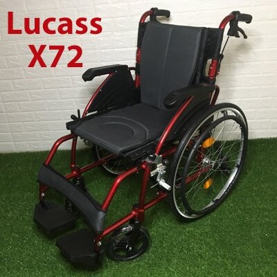 Xe lăn hợp kim nhôm cao cấp Lucass X72