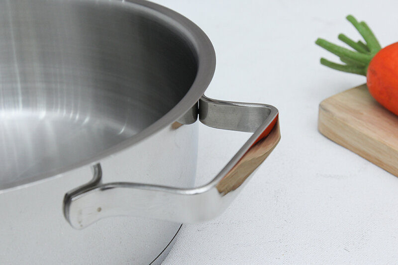 Nồi inox 3 đáy 16 cm Happycook Milan N16-ML Nồi inox 3 đáy 16 cm Happycook Milan N16-ML