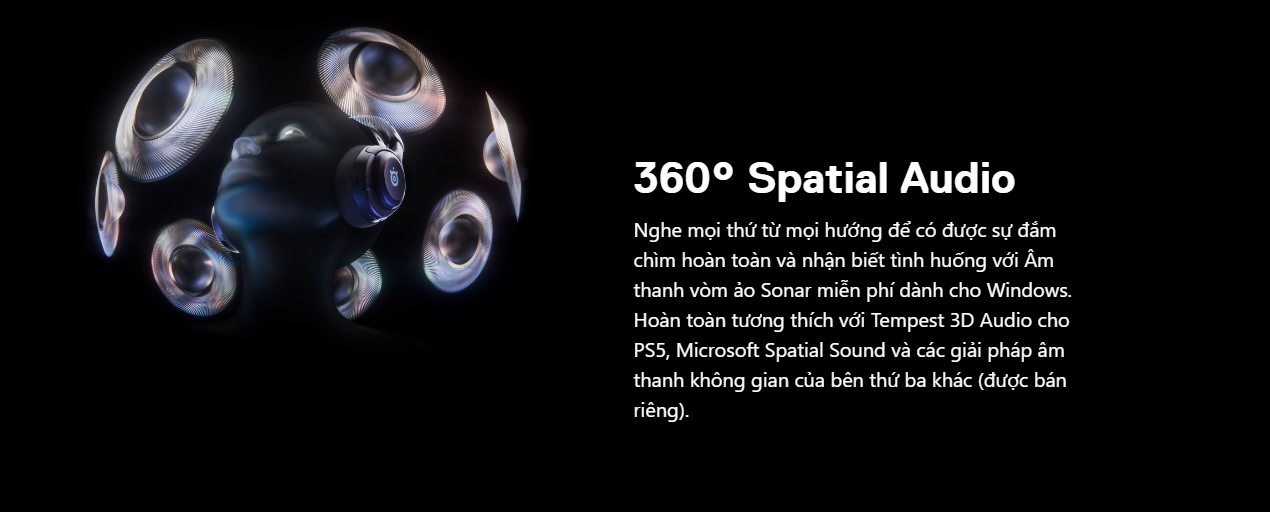 Tai nghe gaming không dây SteelSeries Arctis Nova 5 - Màu Trắng 10