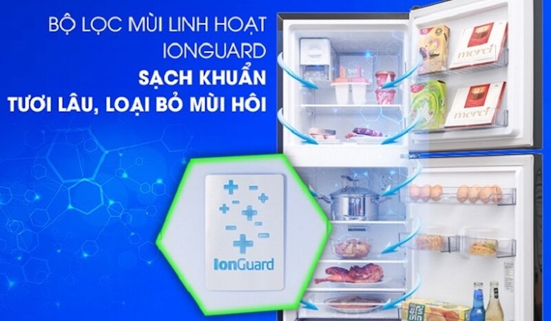 Tủ lạnh Beko Inverter 422 lít RDNT470E50VZJGB (Ảnh: dienmayxanh).