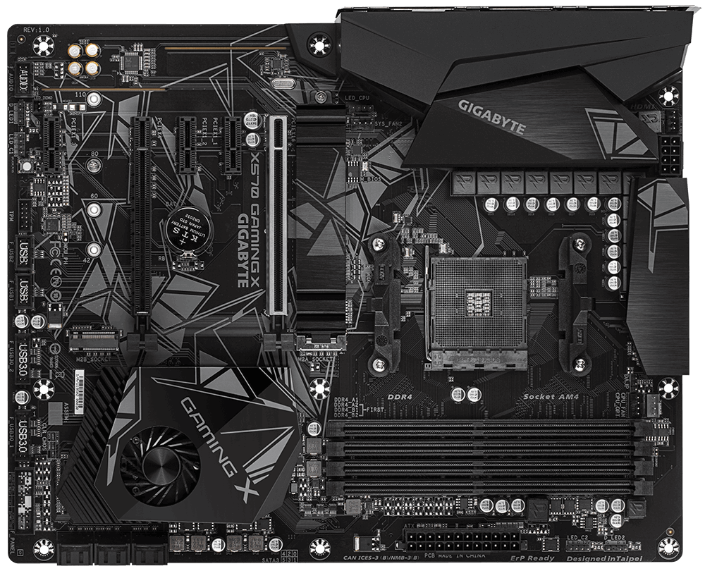 Main Gigabyte X570 GAMING X (Chipset AMD X570/ Socket AM4/ VGA onboard) Main Gigabyte X570 GAMING X (Chipset AMD X570/ Socket AM4/ VGA onboard)