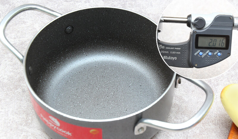 Nồi nhôm chống dính 16 cm Happycook N16-WA Nồi nhôm chống dính 16 cm Happycook N16-WA