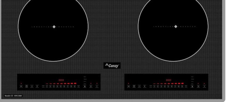 Bếp từ âm 2 vùng nấu Canzy CZ-206i