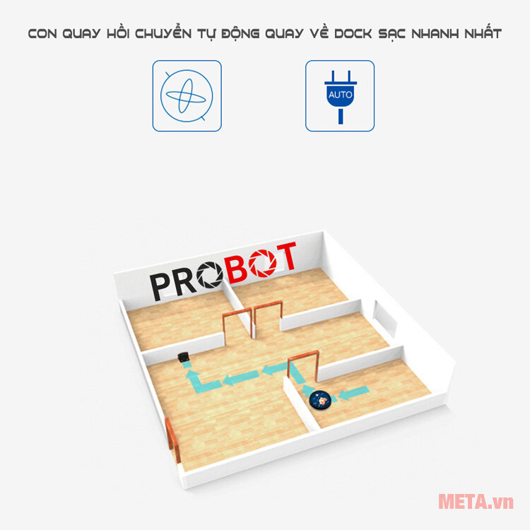 Máy hút bụi lau nhà Probot Tesvor 990 Google Alexa