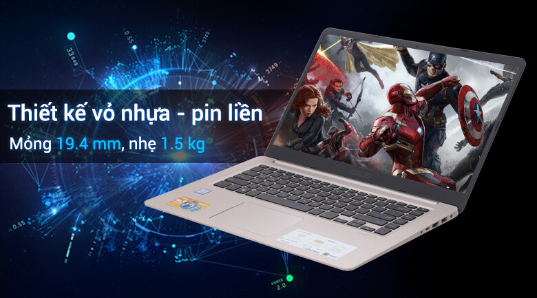 Asus X510UA i3 7100U/4GB/1TB/Win10/(BR650T)