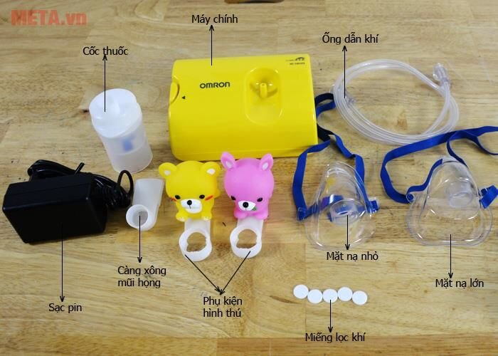 Máy xông mũi họng nén khí NE-C801KD (dùng cho trẻ em)