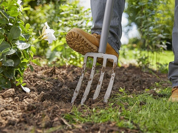 Đầu chĩa xới đất Gardena làm từ thép không gỉ Chĩa xới đất Gardena
