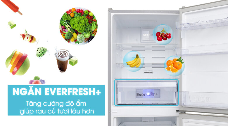 Tủ lạnh Beko 340 lít RTNT340E50VZX Tủ lạnh Beko 340 lít RTNT340E50VZX