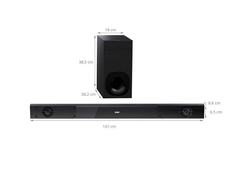 Loa thanh Sony HT-NT3 - 2.1 kênh