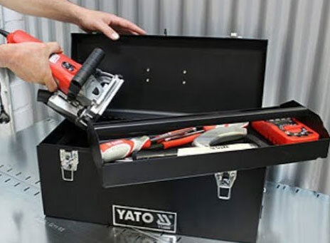 Hộp đựng đồ nghề sơn tĩnh điện bằng sắt Yato YT-0883