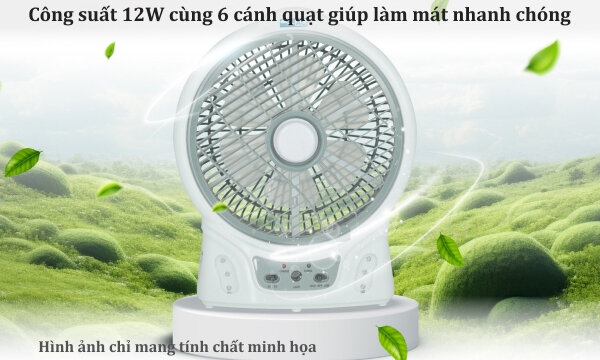 Quạt sạc AC ARF03D106