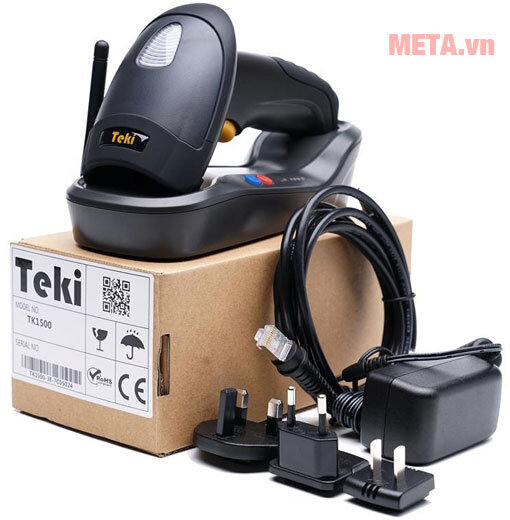 Máy quét mã vạch không dây 1D TEKI TK1500