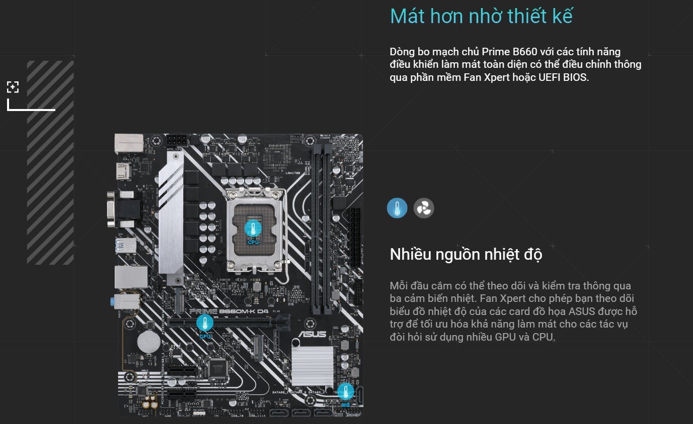 Mainboard Asus PRIME B660M-K D4